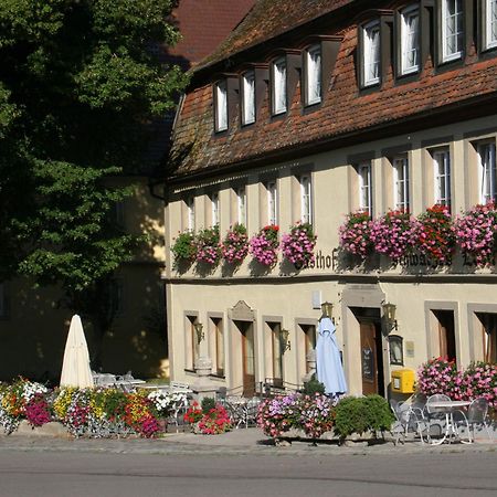 Hotel Schwarzes Lamm Rothenburg ob der Tauber Esterno foto