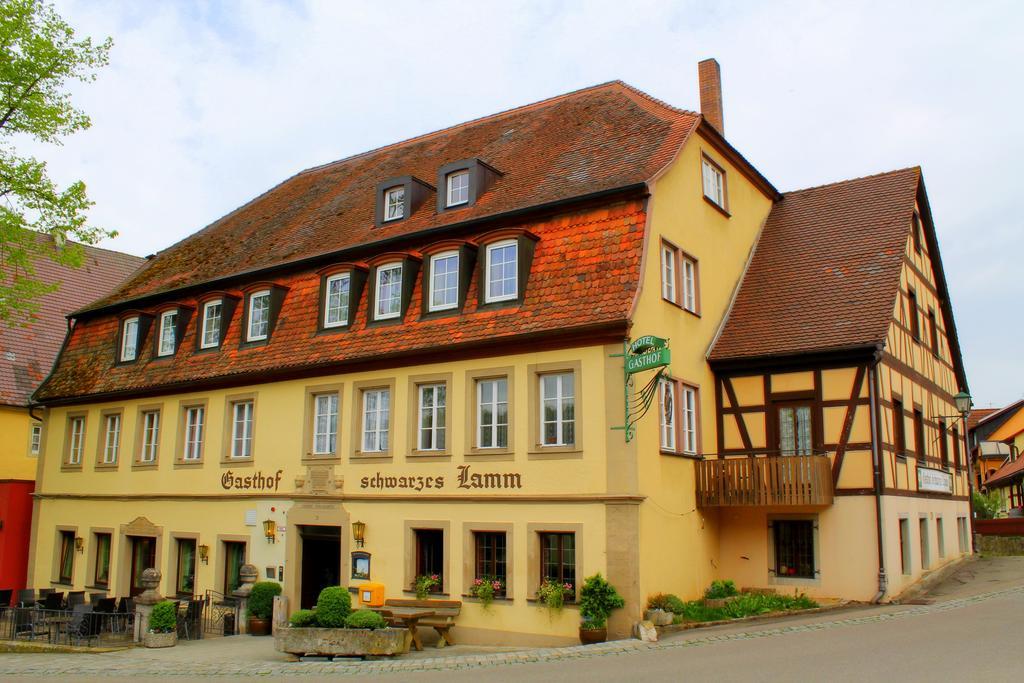 Hotel Schwarzes Lamm Rothenburg ob der Tauber Esterno foto
