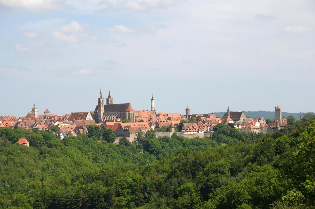 Hotel Schwarzes Lamm Rothenburg ob der Tauber Esterno foto