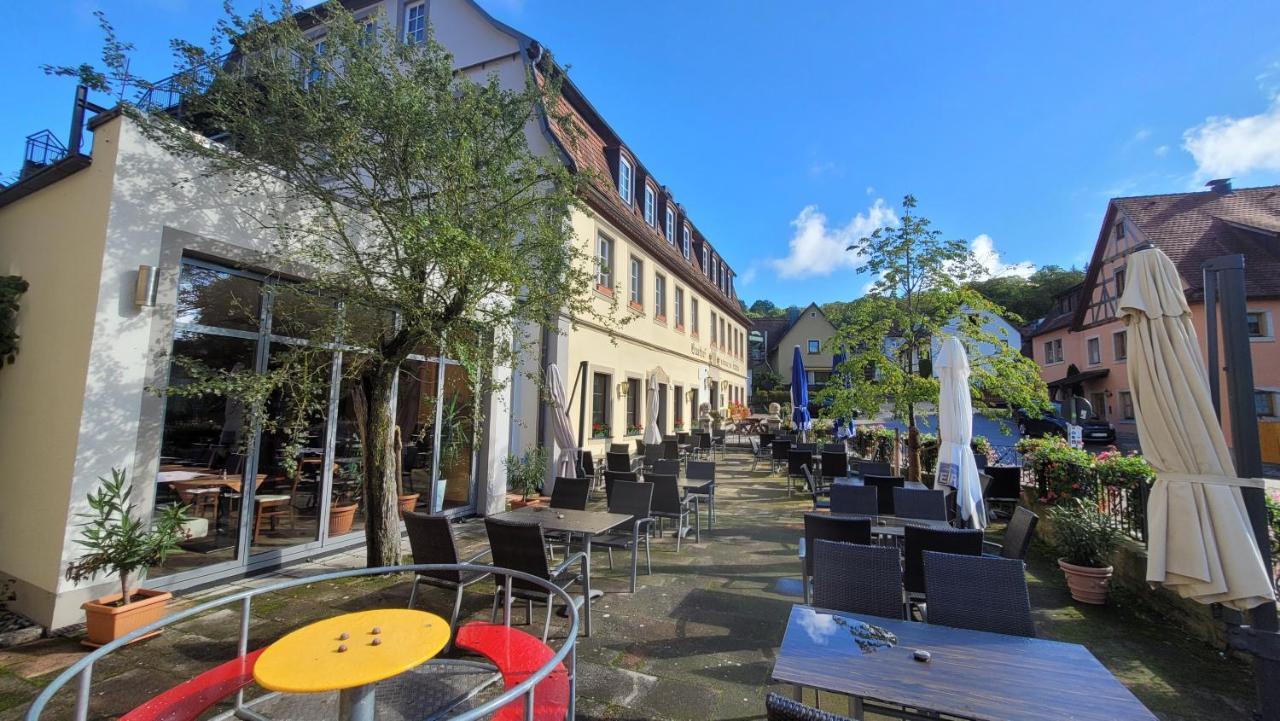 Hotel Schwarzes Lamm Rothenburg ob der Tauber Esterno foto