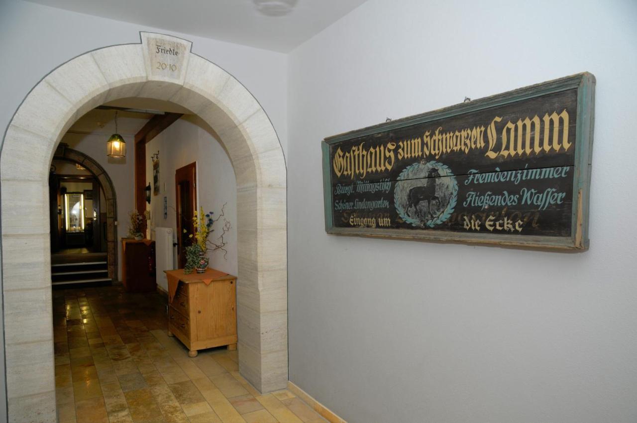 Hotel Schwarzes Lamm Rothenburg ob der Tauber Esterno foto