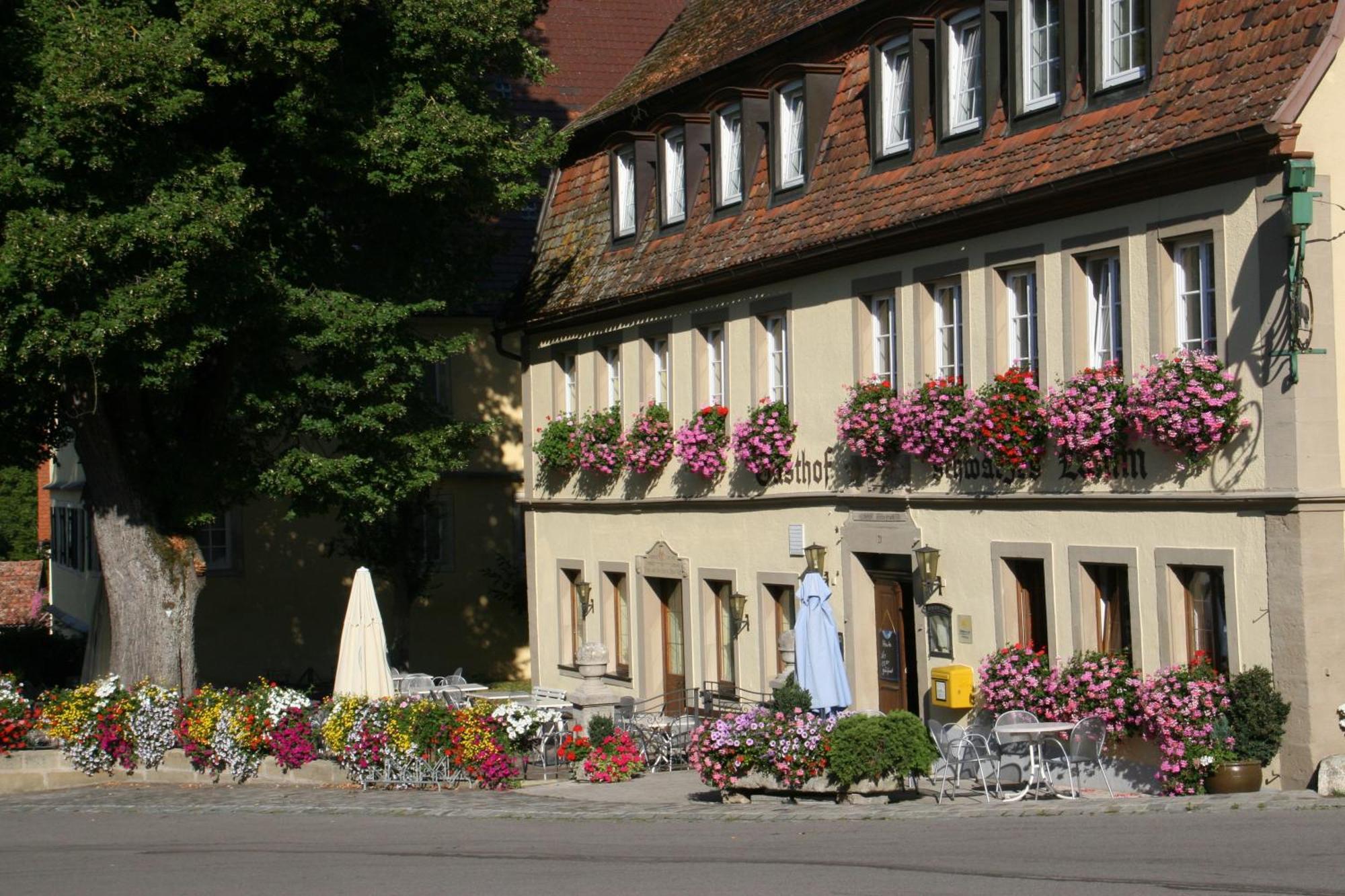Hotel Schwarzes Lamm Rothenburg ob der Tauber Esterno foto